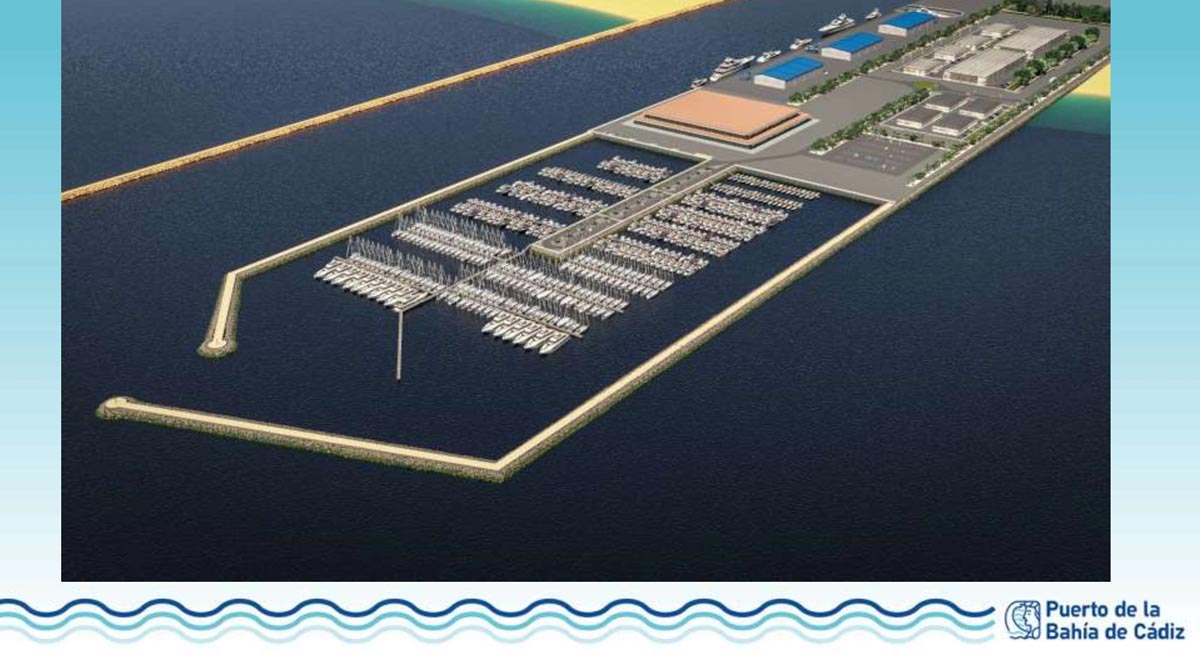 El Puerto proyecta de la mano de APBC un nuevo puerto de grandes yates en Valdelagrana