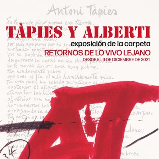 Exposición Tápies y Alberti