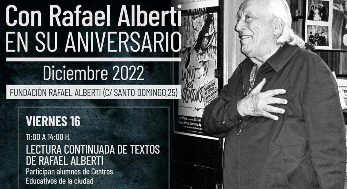El Puerto celebra por todo lo alto el 120 aniversario del nacimiento de Alberti