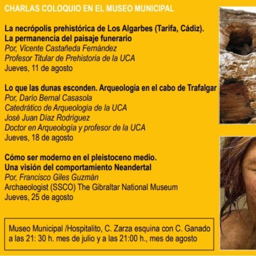 CHARLAS COLOQUIO EN EL MUSEO MUNICIPAL