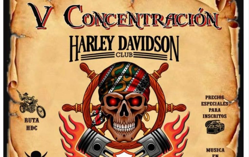 La V Concentración de Harley Davidson Club tendrá lugar del 29 de septiembre al 1 de octubre en la Plaza del Castillo