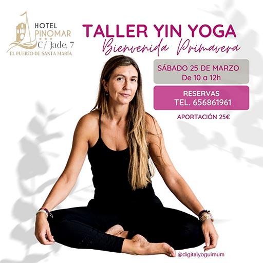 Taller de Yin Yoga en Hotel Pinomar