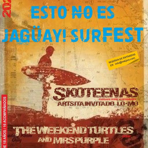Sala Milwaukee - Concierto `ESTO NO ES JAGÚAY SURFEST´