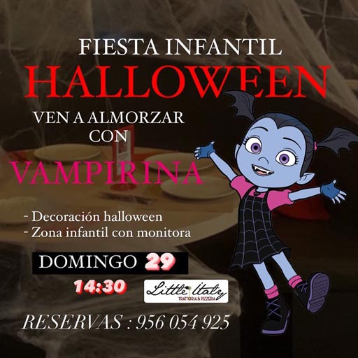 Fiesta Infantil Halloween en Little Italy 