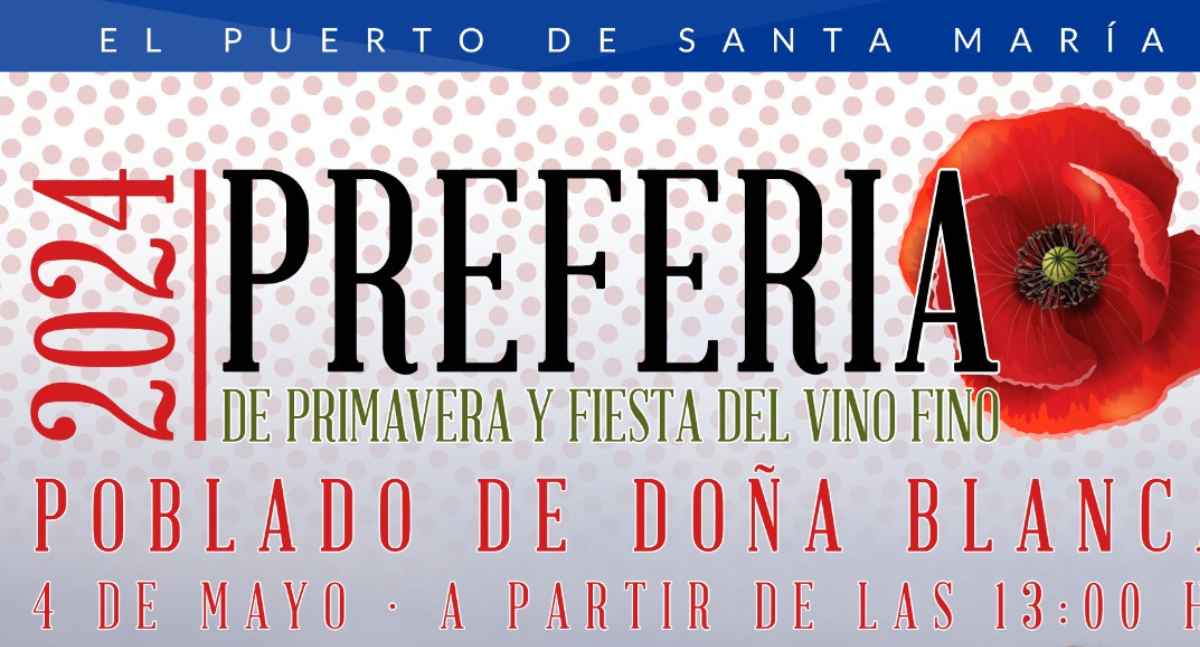 El Poblado de Doña Blanca disfrutará el sábado 4 de mayo de un gran cartel de Preferia
