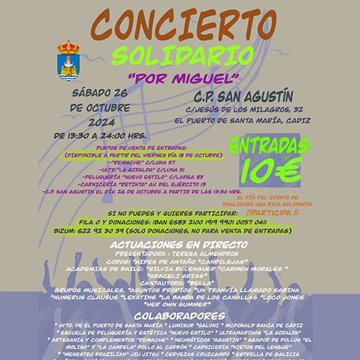 Concierto Solidario en Edificio San Agustín