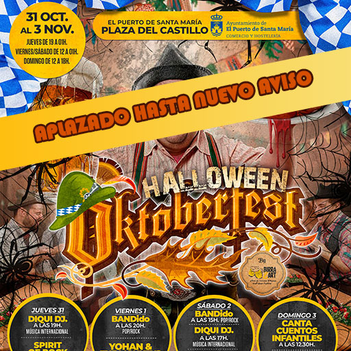 Oktoberfest Halloween - APLAZADO HASTA NUEVO AVISO