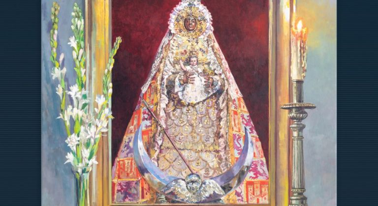 El Puerto anuncia la festividad de su Patrona con un cartel de Nuria Barrera
