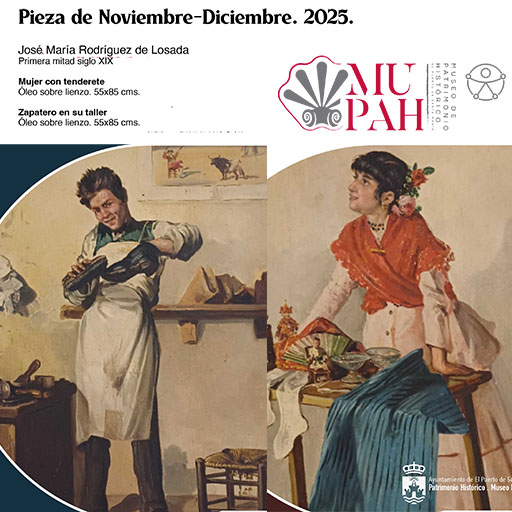 Pieza bimensual - Óleos de José María Rodríguez de Losada