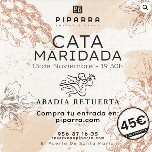 Cata Maridada en Piparra Brasas&Vinos Cata Maridada en Piparra Brasas&Vinos