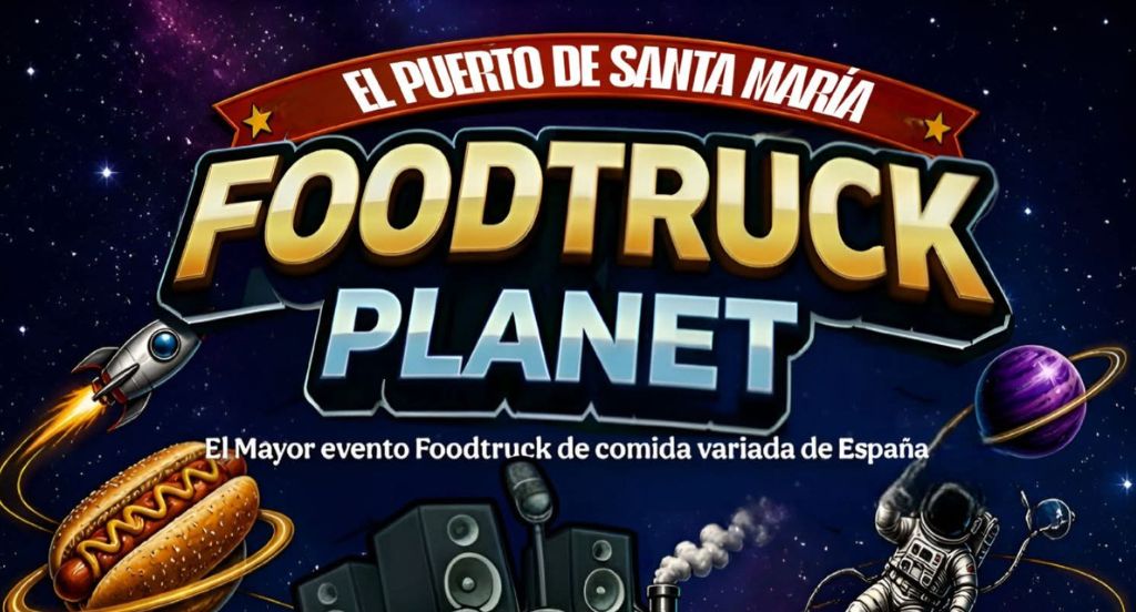 El Puerto de Santa María invita a dar la vuelta al mundo a través de la gastronomía con el mayor evento de foodtrucks de España en el Parque de la Victoria