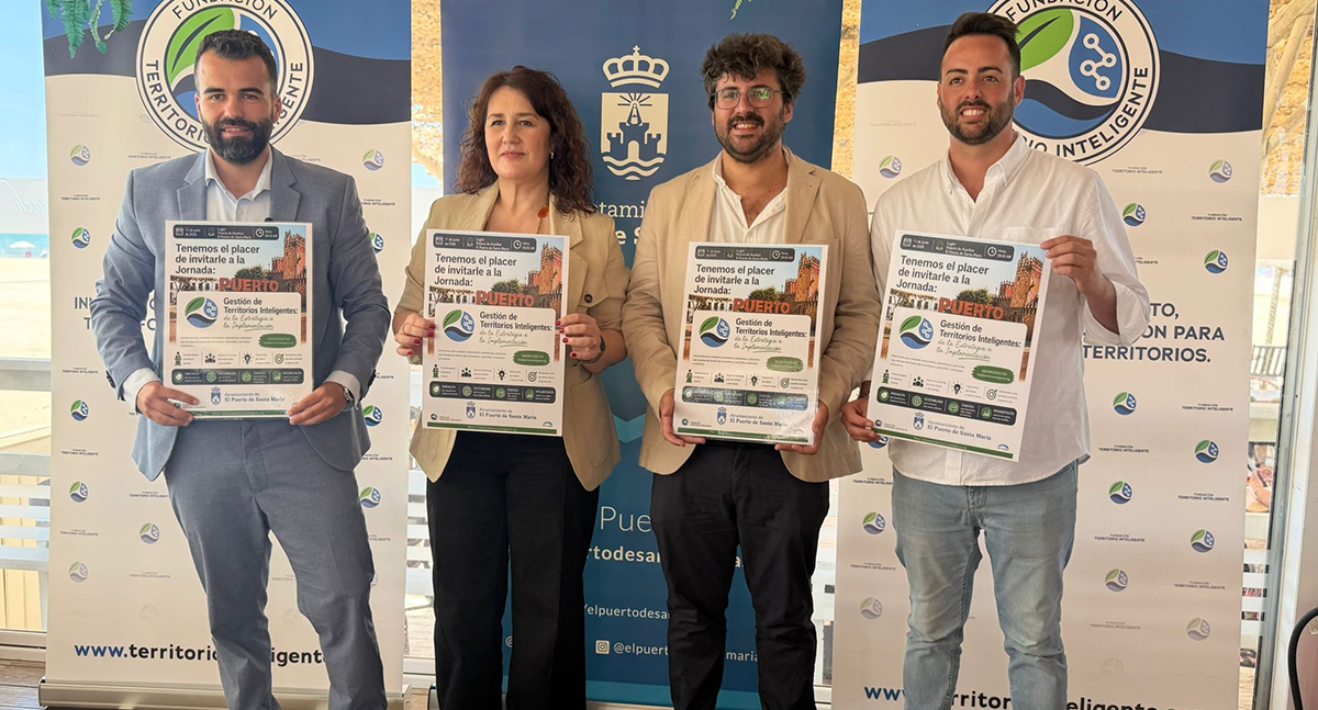 El Puerto de Santa María celebrará el 11 de junio una jornada sobre Gestión de Territorios Inteligentes impulsada por Turismo y Medio Ambiente