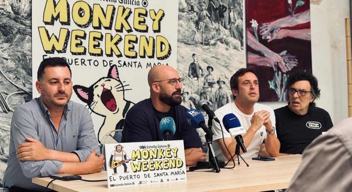 Presentado el Monkey Weekend 2026, que se celebrará el 26 y 27 de junio en diversos espacios de El Puerto