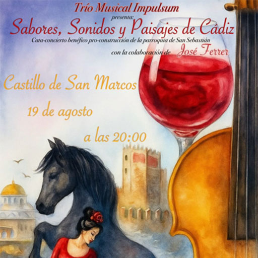 Cata solidaria y Concierto benéfico - `Sabores, sonidos y paisajes de Cádiz´