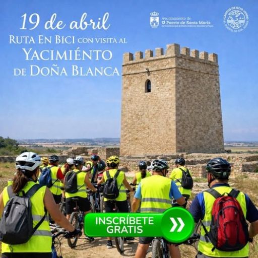 Ruta Guiada en Bici con Visita al Yacimiento de Doña Blanca