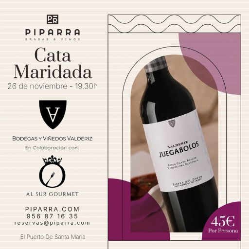 Cata Maridada en Piparra Brasas&Vinos