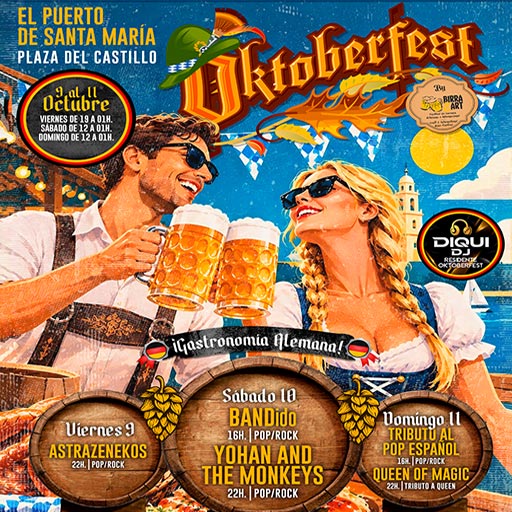 Oktoberfest en Plaza del Castillo