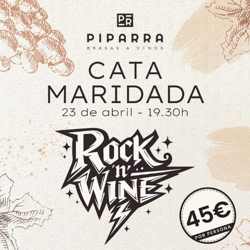 Cata Maridada en Piparra Brasas&Vinos
