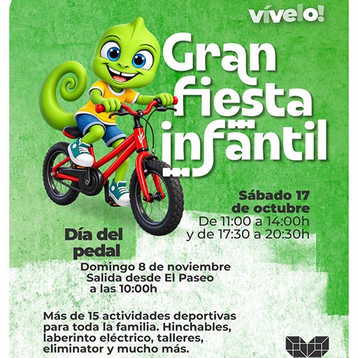 Gran Fiesta Infantil Día del Pedal