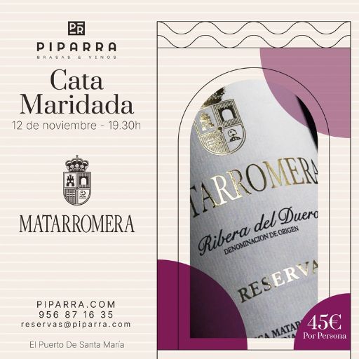 Cata Maridada en Piparra Brasas&Vinos