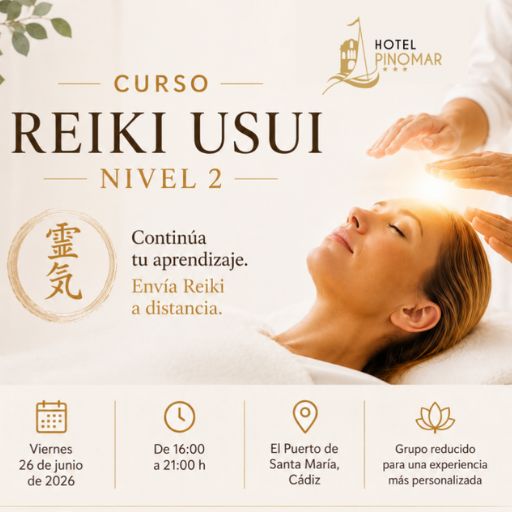 Curso de Reiki Usui en Hotel Pinomar