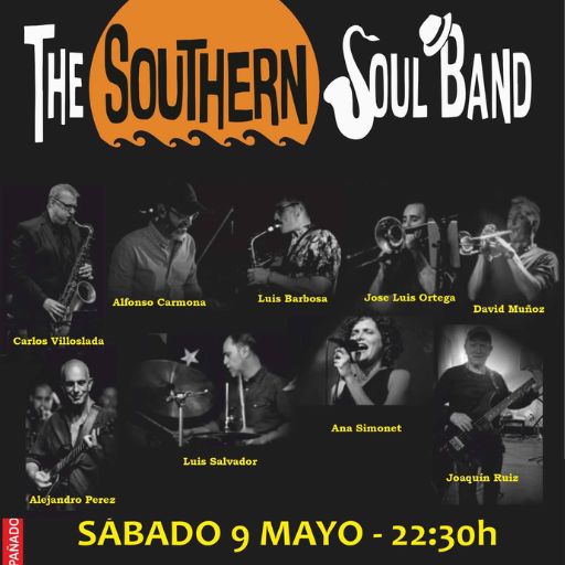 Sala Milwaukee - Concierto `The Southern Soul Band´