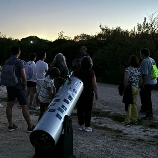 Taller de Astronomía en Parque de Los Toruños