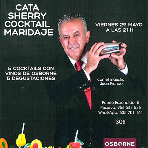 Cata Sherry Cocktail Maridaje en Tabanco El Burladero