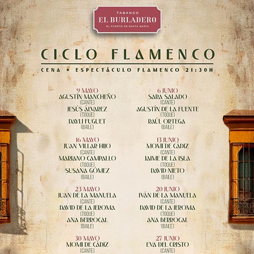 II Ciclo Flamenco en Tabanco El Burladero